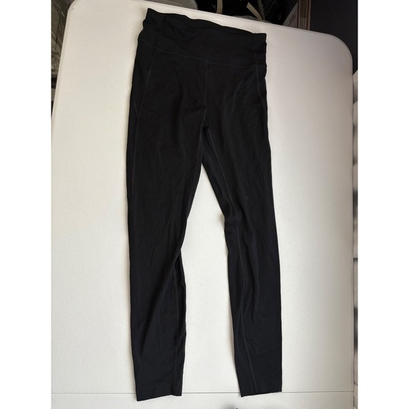 Allbirds High Waisted Leggings Yoga Workout Athletic Black Size S - Picture 1 of 9